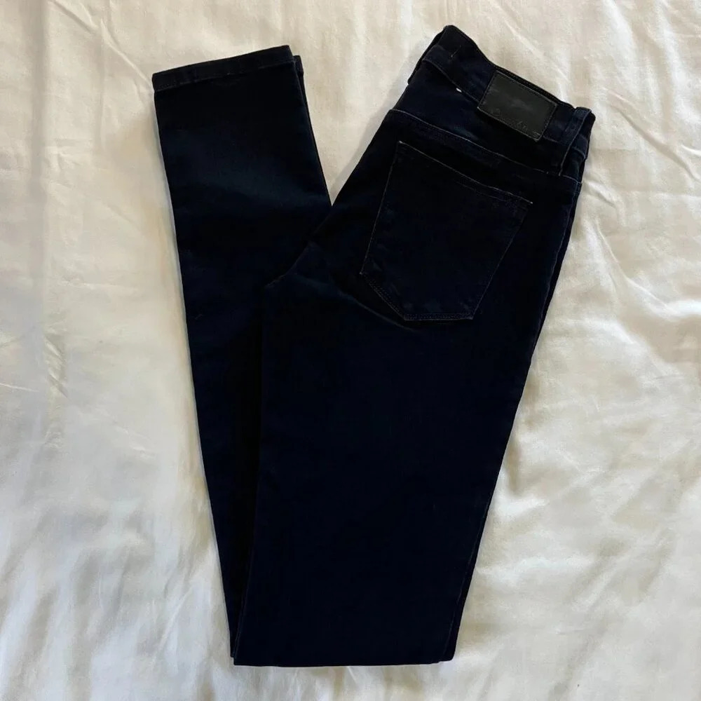 Henry & Belle | Dark Wash Super Skinny Mid Rise Denim Jeans | Size 26 - Picture 3 of 8